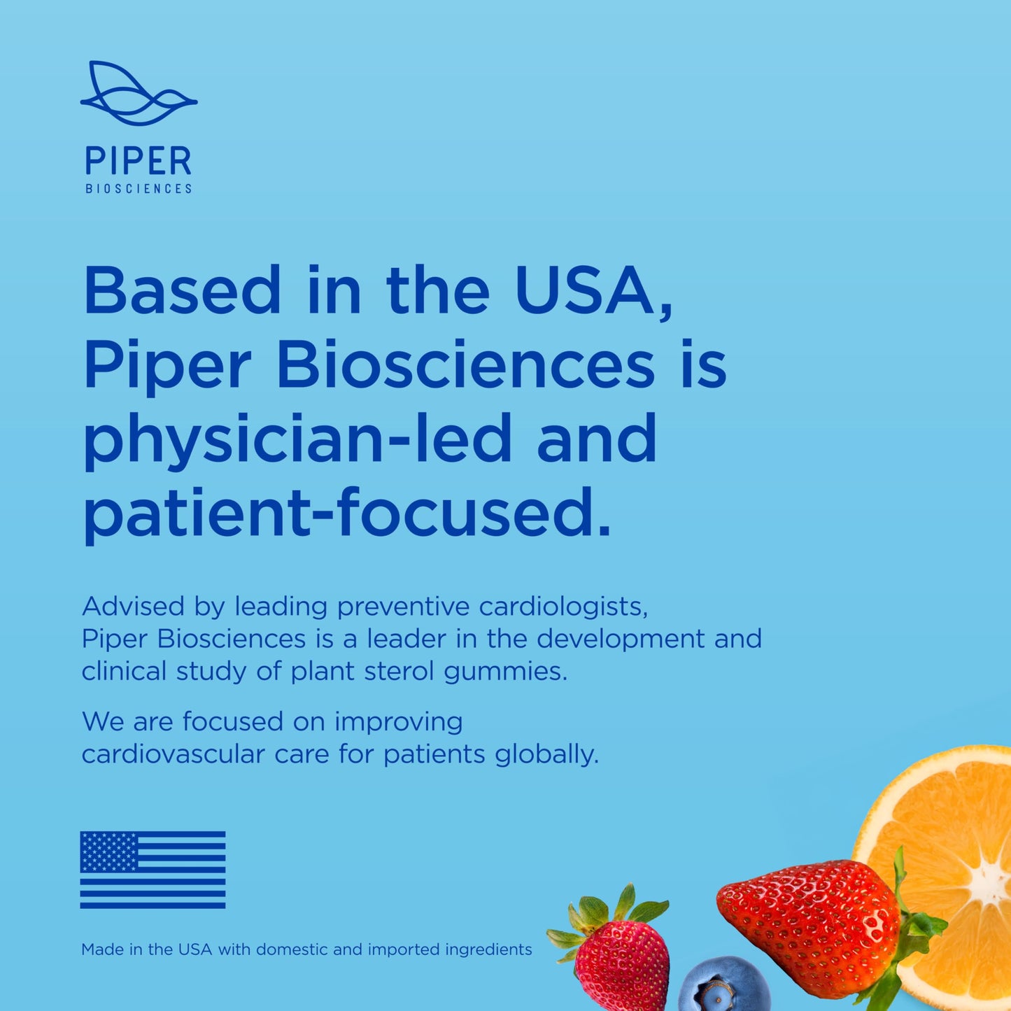 Piper Biosciences Cholesterol Health Gummies – 240 Gummies (60 Day)