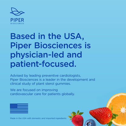 Piper Biosciences Cholesterol Health Gummies – 240 Gummies (60 Day)