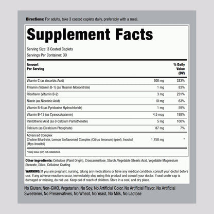 Piping Rock Tinnitus Supplement - 90 Caplets (Pack of 2) | Vegetarian, Non-GMO, Gluten Free