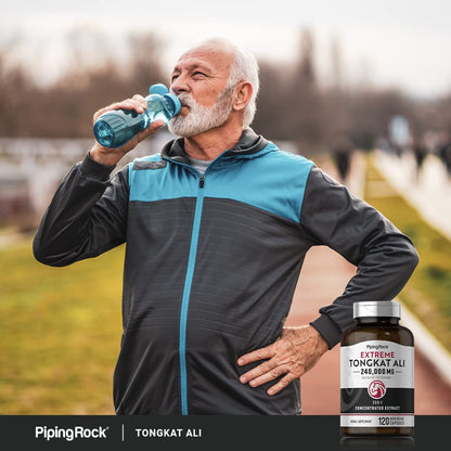 Piping Rock Tongkat Ali for Men | 1200mg | 120 Capsules | Longjack Root Extract | Herb Supplement | Non-GMO, Gluten Free