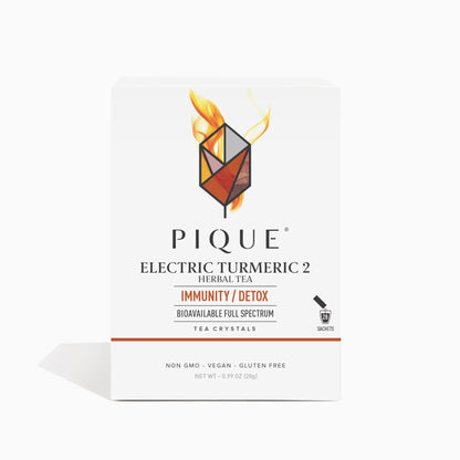 PIQUE Electric Turmeric 2 - Immune Support, Inflammation, Detox & Radiant Skin