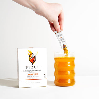 PIQUE Electric Turmeric 2 - Immune Support, Inflammation, Detox & Radiant Skin