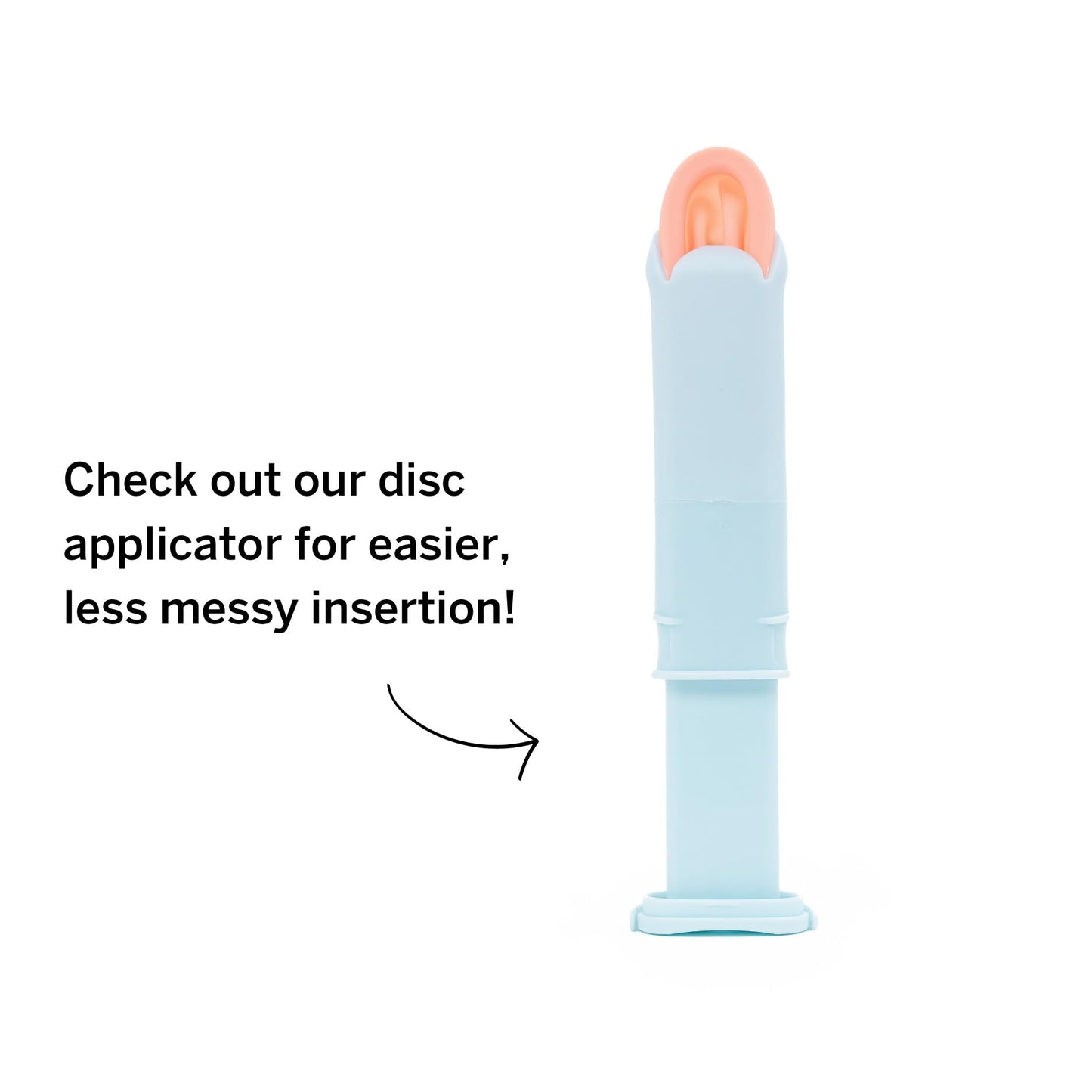 Pixie Menstrual Disc — 100% Medical-Grade Silicone, Ranked #1 Tampon Alternative, 12-Hour Wear, 3-Tampon Capacity (Small)