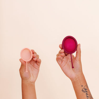 Pixie 2 Menstrual Discs by Pixie Cup — Softest Reusable Period Disc (12h Wear, 5 & 7 Tampon Capacity)