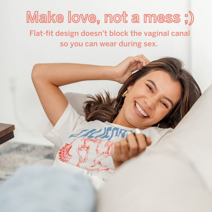 Pixie 2 Menstrual Discs by Pixie Cup — Softest Reusable Period Disc (12h Wear, 5 & 7 Tampon Capacity)