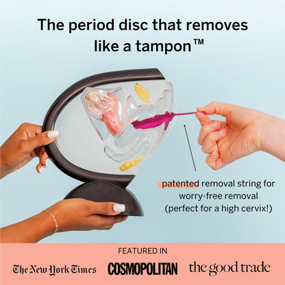 Pixie Menstrual Disc — 100% Medical-Grade Silicone | 12-Hour Wear | Tampon Alternative