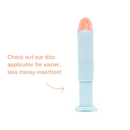 Pixie Menstrual Disc — 100% Medical-Grade Silicone, 12-Hour Wear, 3-Tampon Capacity