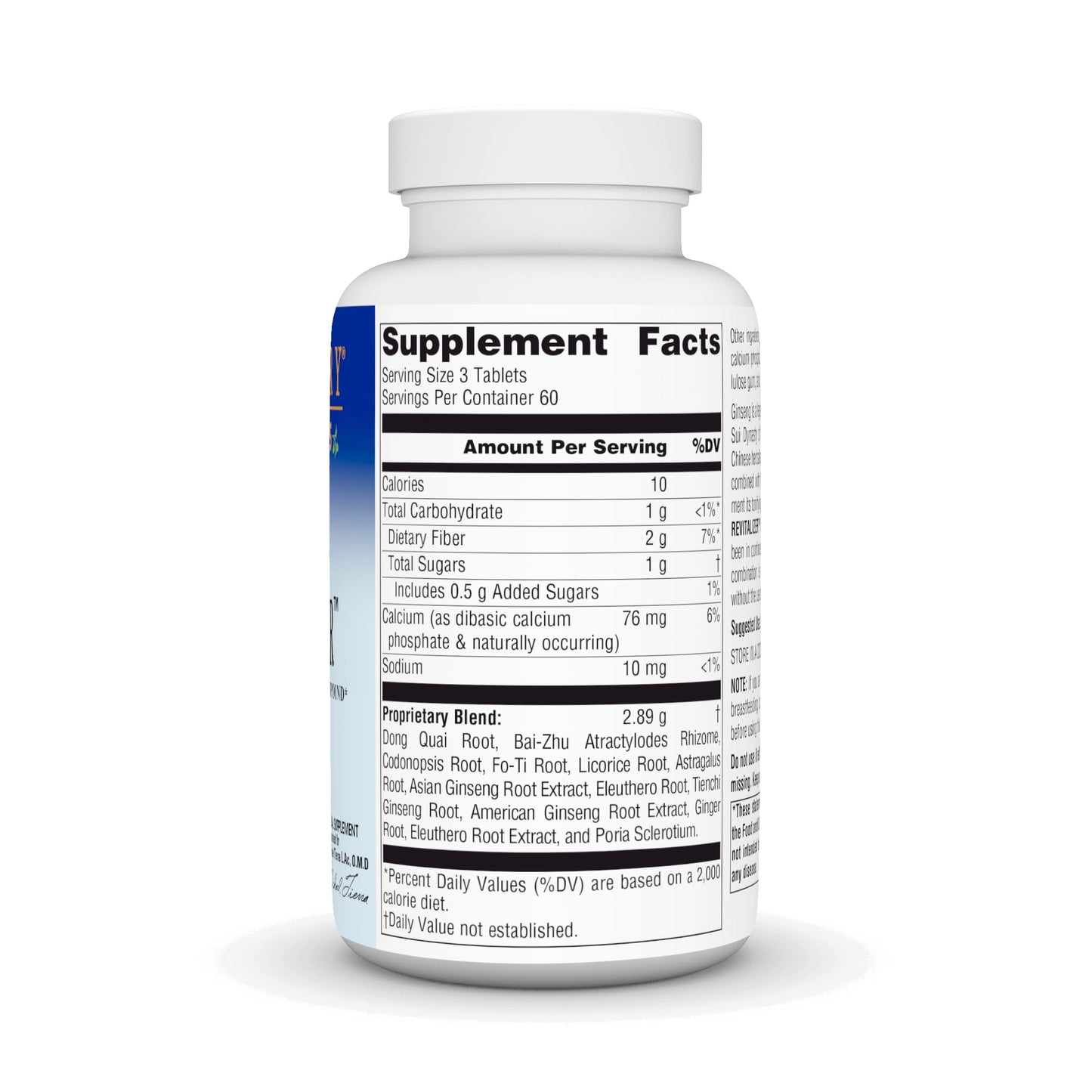 Planetary Herbals Ginseng Revitalizer 964 mg — 180 Tablets | Non-Stimulant Energy Tonic