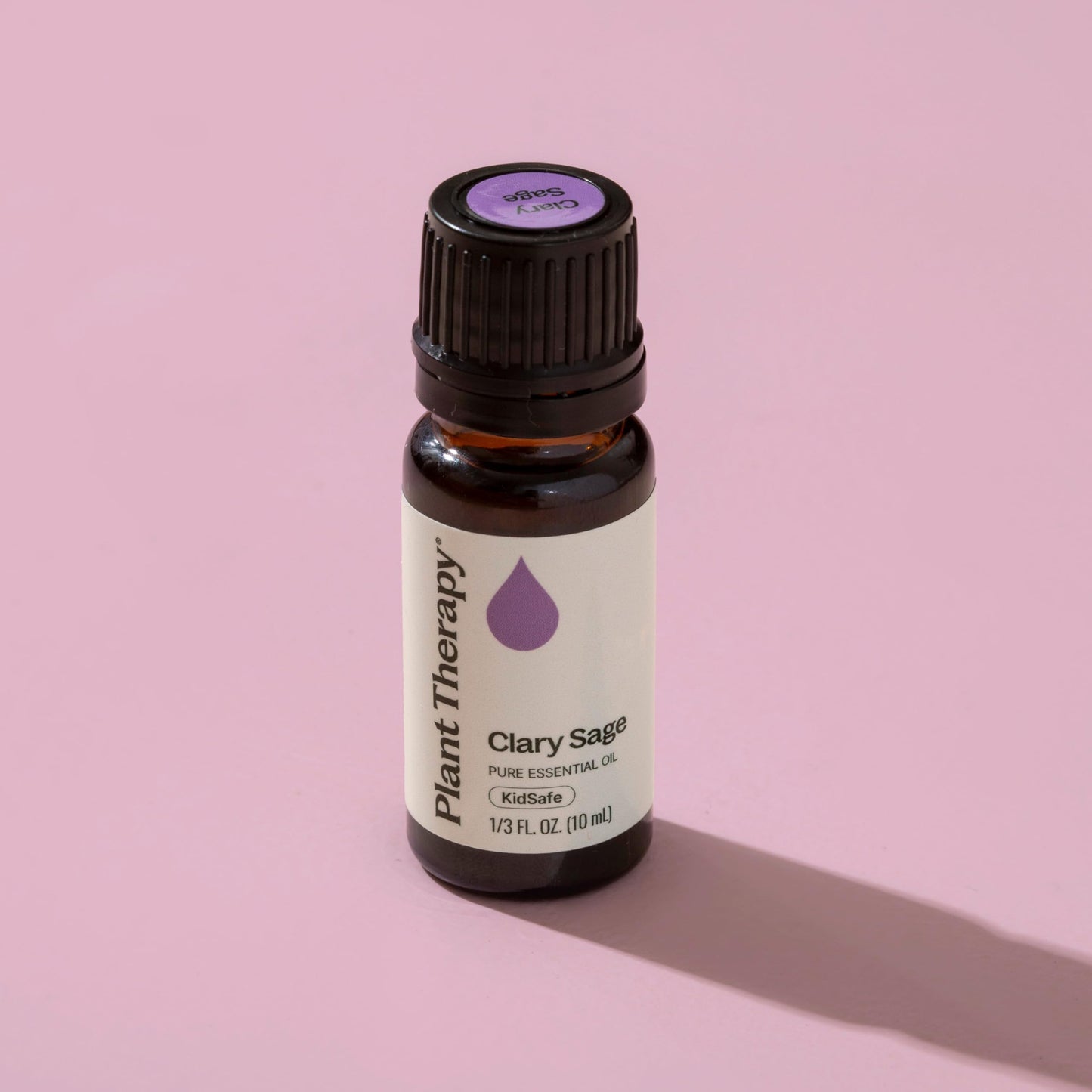 Plant Therapy Clary Sage Essential Oil 100% Pure & Undiluted – Therapeutic Grade (10 mL)