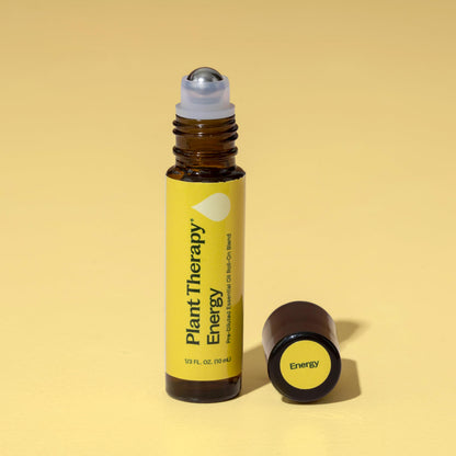 Plant Therapy Energy Essential Oil Blend 10 mL – Pre-Diluted Roll-On