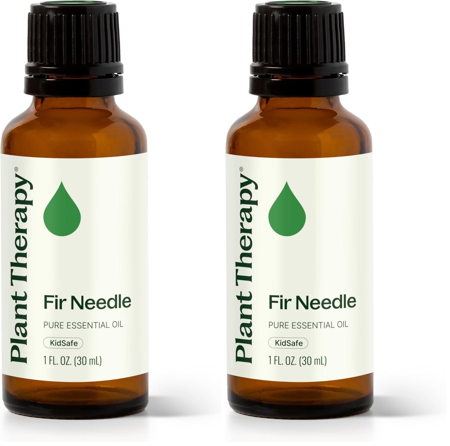 Plant Therapy Fir Needle Essential Oil 30 mL (1 oz) 2-Pack – 100% Pure, Therapeutic Grade