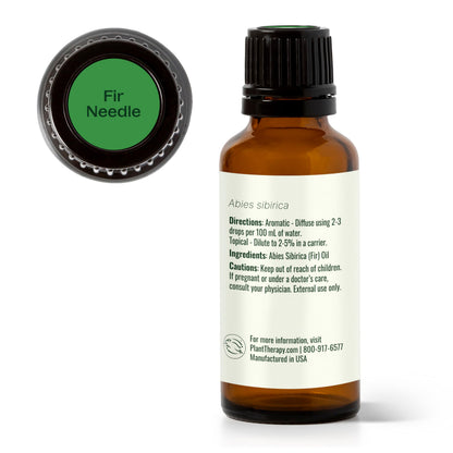 Plant Therapy Fir Needle Essential Oil 30 mL (1 oz) 2-Pack – 100% Pure, Therapeutic Grade