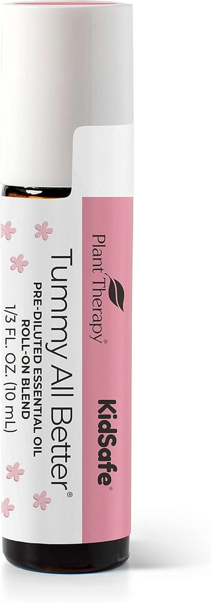Plant Therapy KidSafe Tummy All Better Roll-On 10 mL - Digestive Support