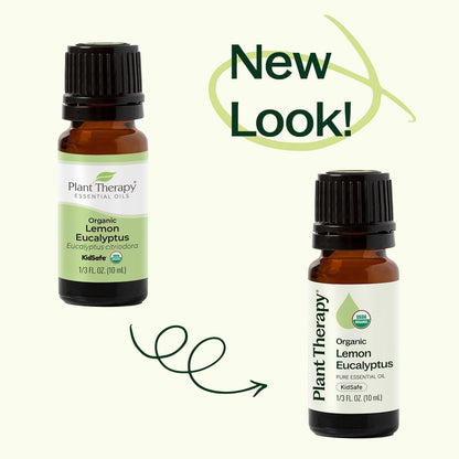 Plant Therapy Lemon Eucalyptus Essential Oil – 100% Pure, USDA Organic, 30 mL