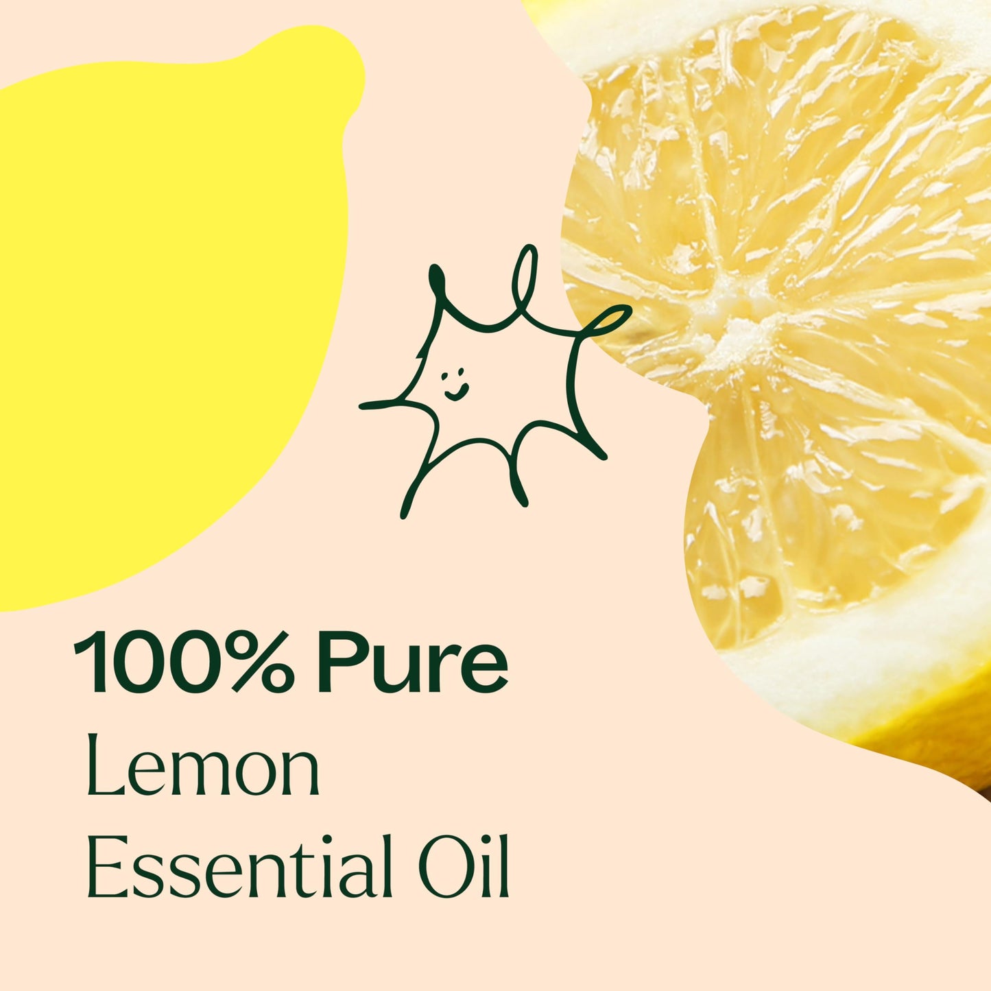 Plant Therapy Lemon Essential Oil 10 mL | Pure, Undiluted Aromatherapy