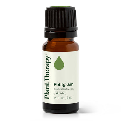 Plant Therapy Petitgrain Essential Oil 10 mL – 100% Pure, Undiluted, Therapeutic Grade