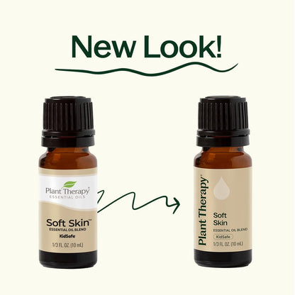 Plant Therapy Soft Skin Essential Oil Blend 10 mL — 100% Pure, Therapeutic Grade