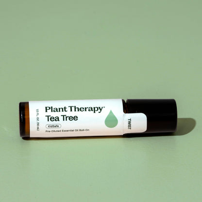 Plant Therapy Tea Tree Essential Oil 100% Pure – Pre-Diluted Roll-On (10 mL) Pack of 2