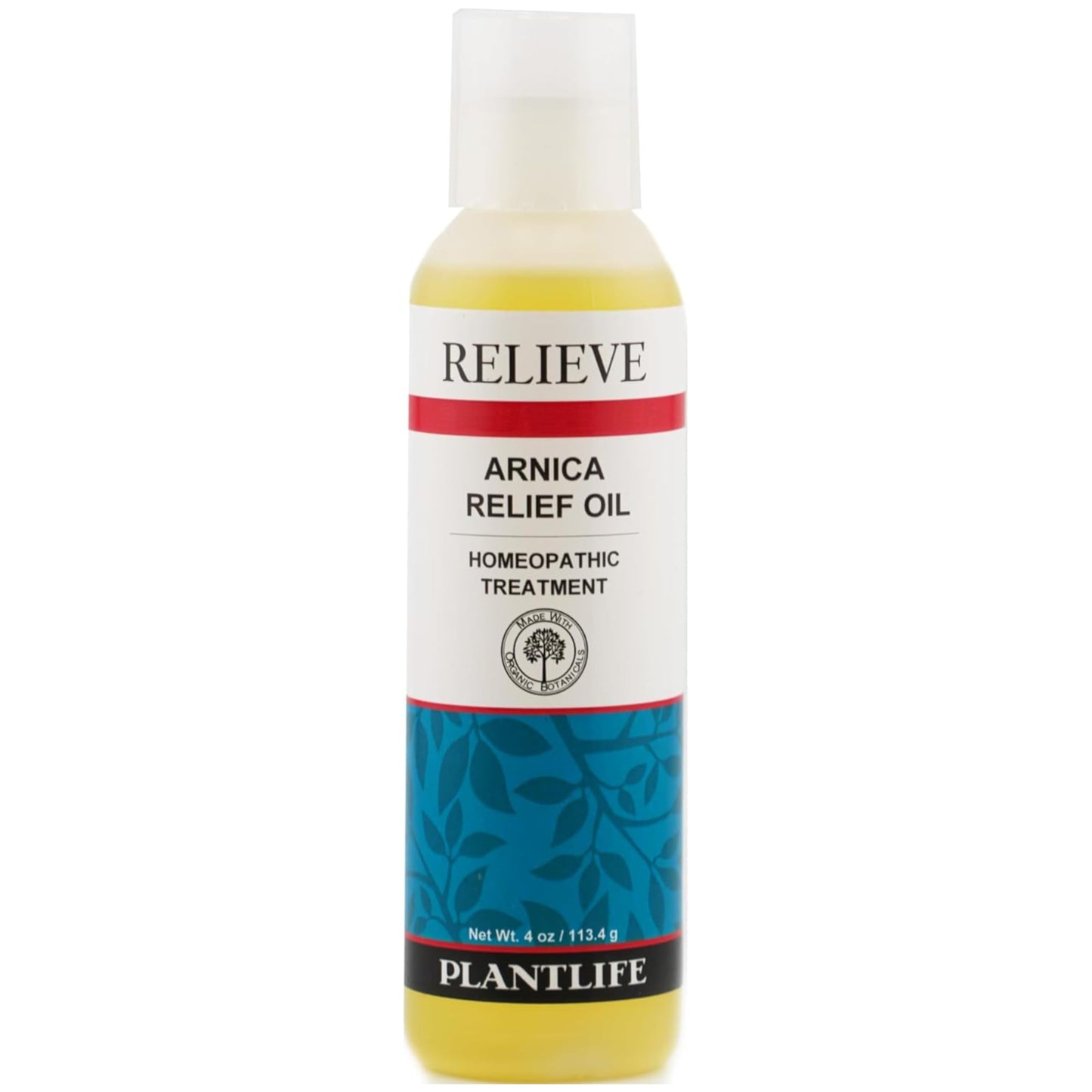 Plantlife Arnica Relieve Oil – Homeopathic Relief for Everyday Use, Made in California