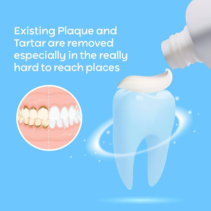 Plaque & Tartar Remover Toothpaste – Deep Clean, Tartar Control (Wintergreen)