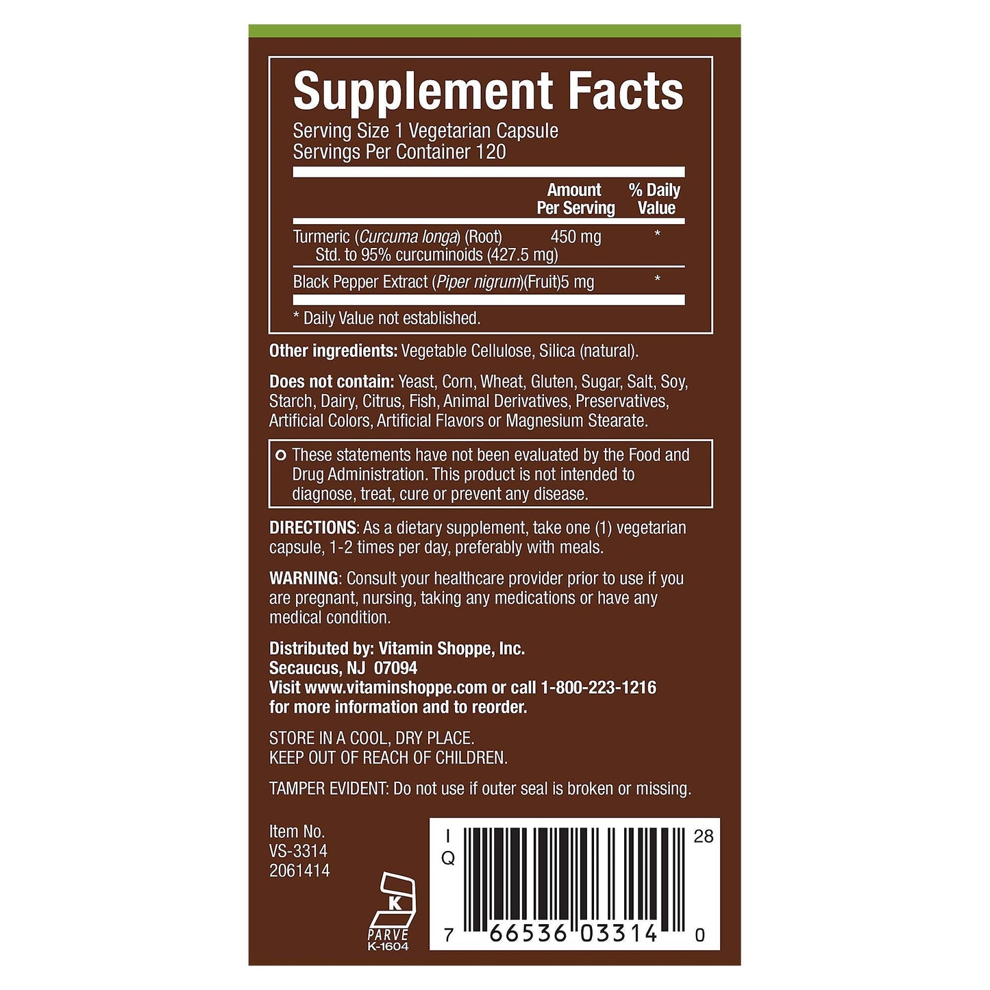 plnt Turmeric - Natural Non-GMO Turmeric Root for Joint Mobility & Antioxidant Support (120 Veg Capsules)
