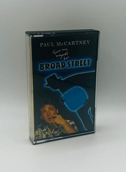 Paul McCartney (Give My Regards To Broad Street) Audio Cassette Sleeve + Case