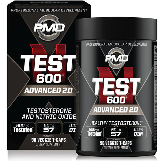 PMD N-Test 600: Advanced Nitric Oxide Booster for Men – 600mg Testofen