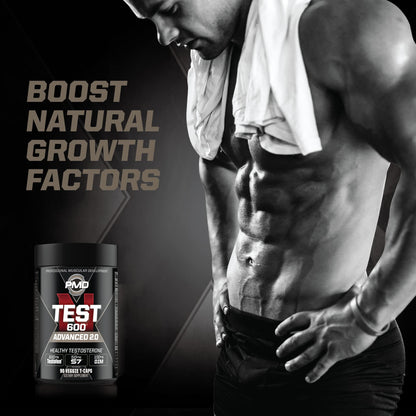 PMD N-Test 600: Advanced Nitric Oxide Booster for Men – 600mg Testofen