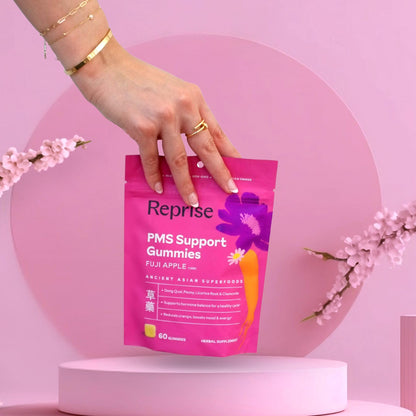 PMS Support Gummies for Women - Hormone Balance, Healthy Cycle | 60 Gummies