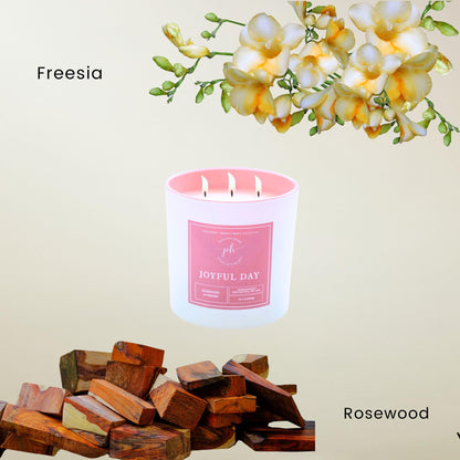 Podaras Home 12% Essential Oil Soy Wax Samplers — Gift Set of 5 Candles (45g each)