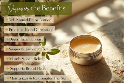 Poke Root & Castor Oil Salve – 1oz, Lymphatic Support & Deep Tissue Relief