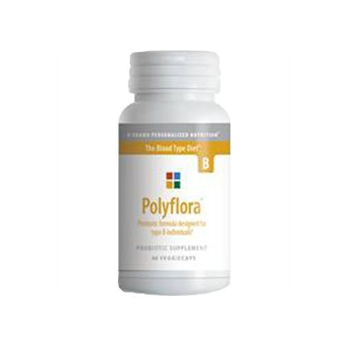 Polyflora B 120 VegCaps (POLY8) – Probiotic Supplement | 100% Veggie Capsules