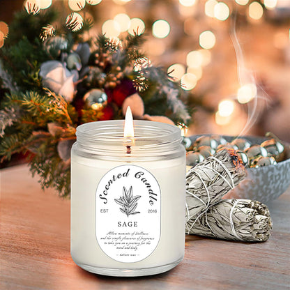 Lavender Candle Gift Set 4-Pack | Soy Wax Aromatherapy Candles for Relaxation & Christmas Gifts