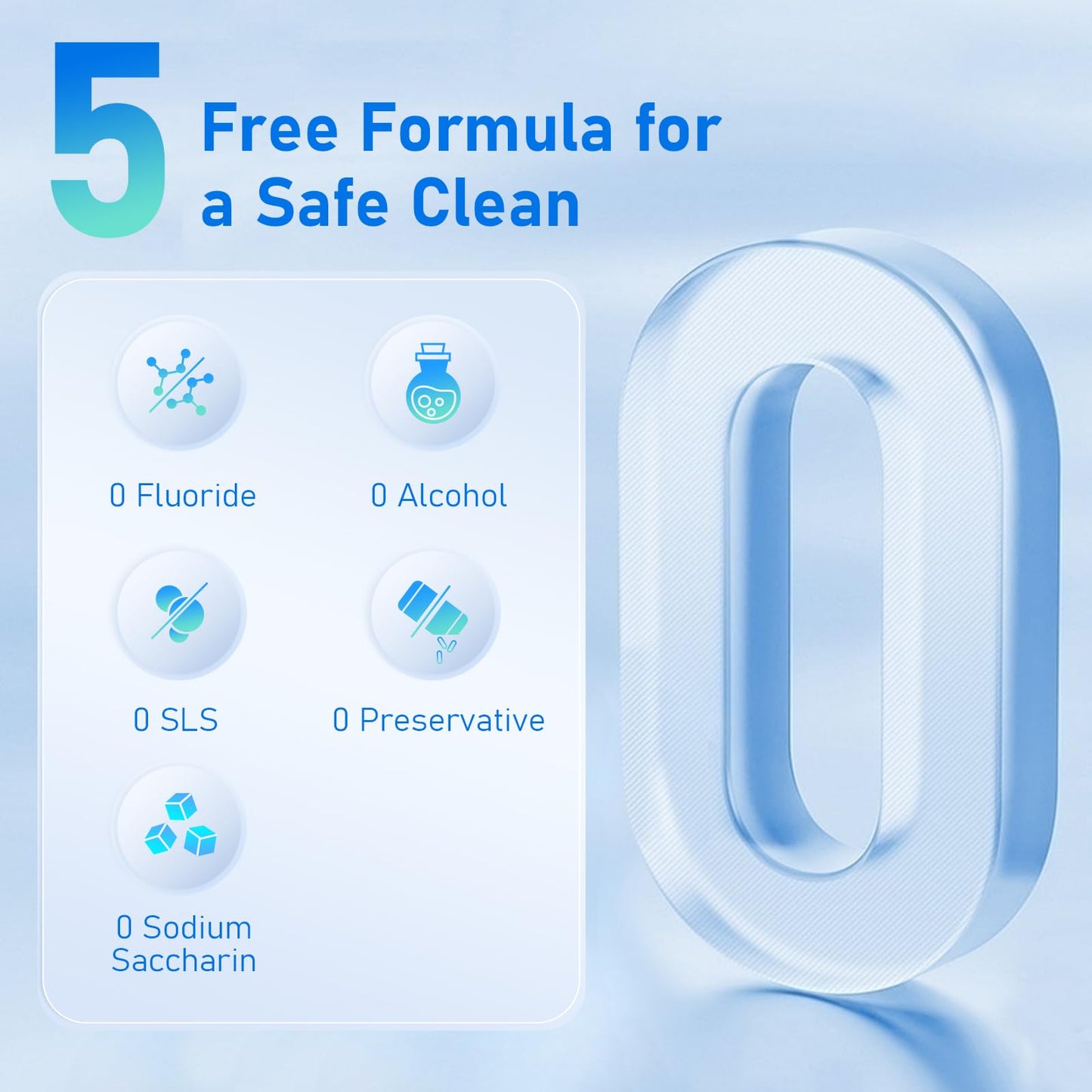 Popboom Probiotic Travel-Size Mouthwash Tablets – Fresh Breath & Whitening (105 Tablets)