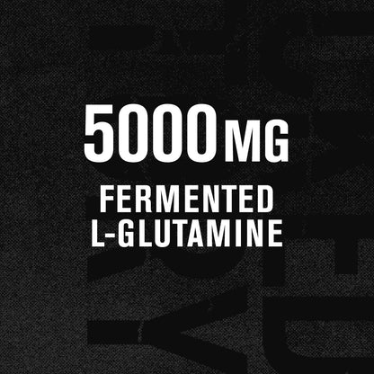 Jacked Factory L-Glutamine Powder – 100 Servings | Vegan Fermented, Unflavored