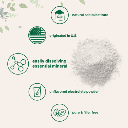 Potassium Chloride Powder 1 KG | Electrolyte Mineral Support