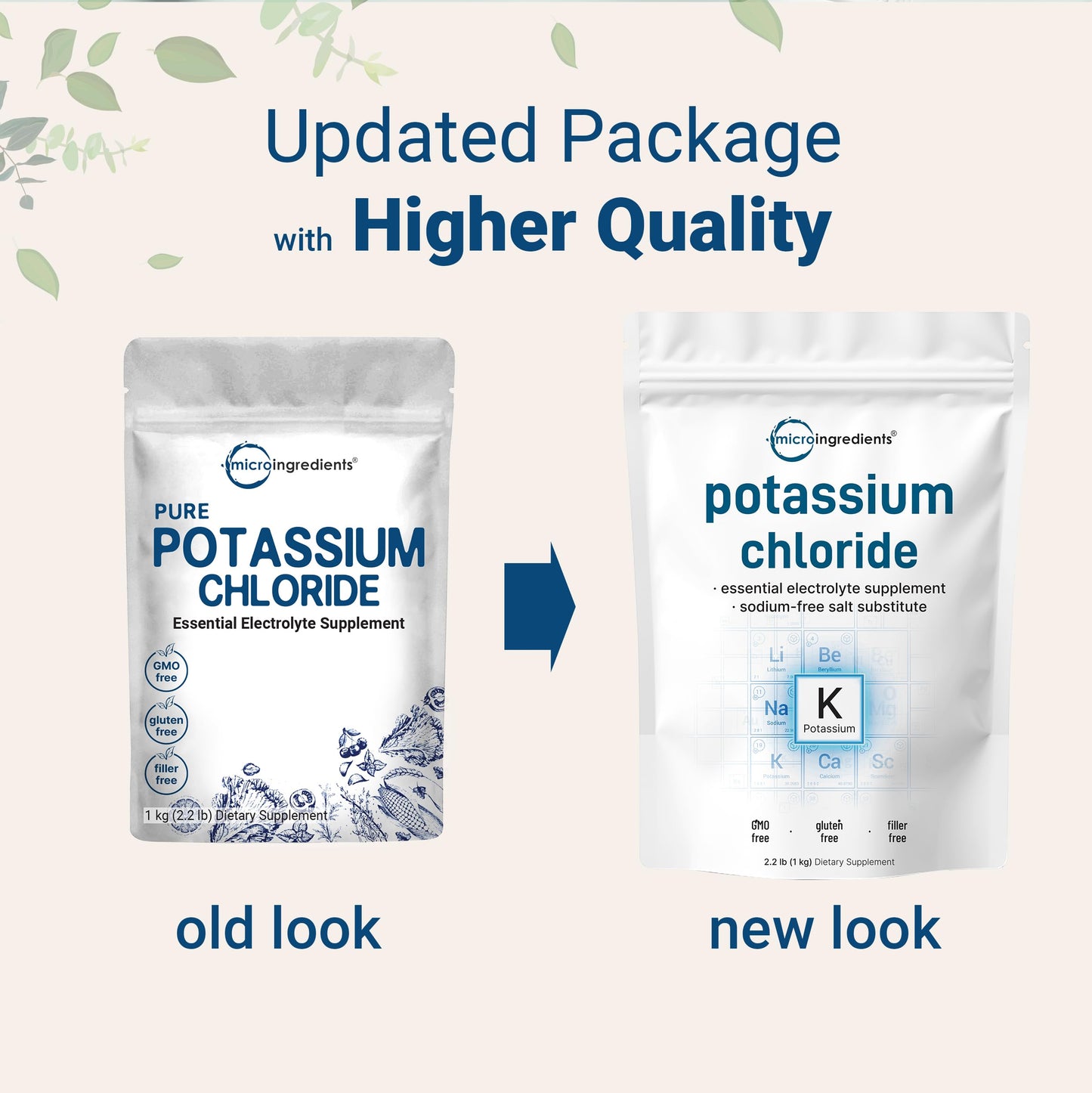 Potassium Chloride Powder 1 KG | Electrolyte Mineral Support