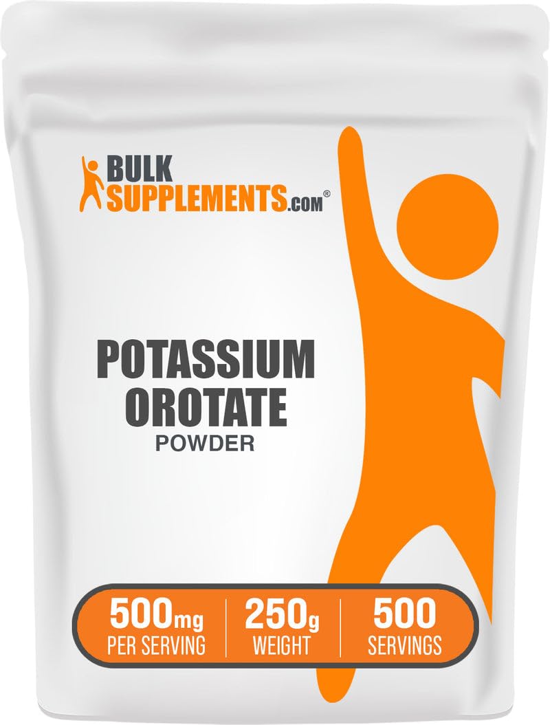 Potassium Orotate Powder – 500mg per Serving | Hydration Support | Gluten Free