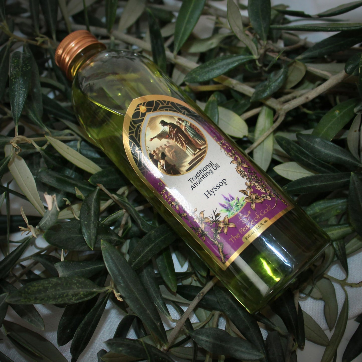 Hyssop Purification Anointing Oil 250ml – Holy Land, Jerusalem