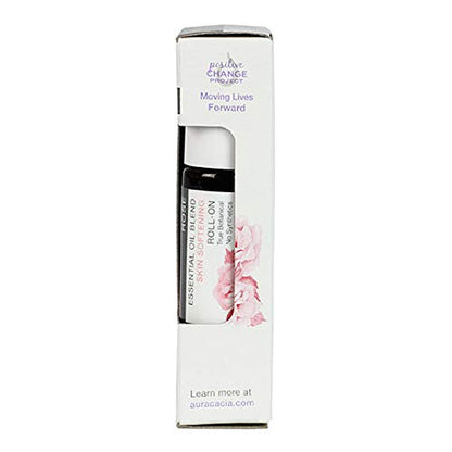 Aura Cacia Rose Roll-On – 0.31 fl oz | Rose Essential Oil Blend