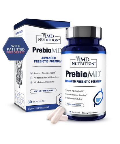 1MD Nutrition PreBioMD – Prebiotic with PreforPro® | Digestive Health