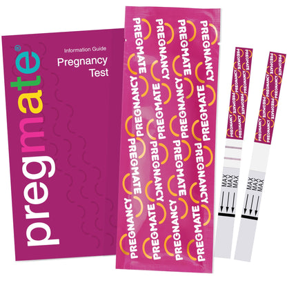 Pregmate 25 Pregnancy Test Strips (25 Count) - Accurate & Sensitive 25 miu/ml