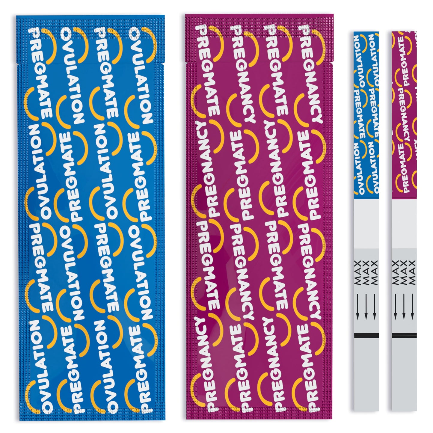 Pregmate 50 Ovulation & 20 Pregnancy Test Strips Predictor Kit