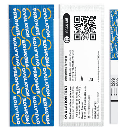 Pregmate 50 Ovulation & 20 Pregnancy Test Strips Predictor Kit