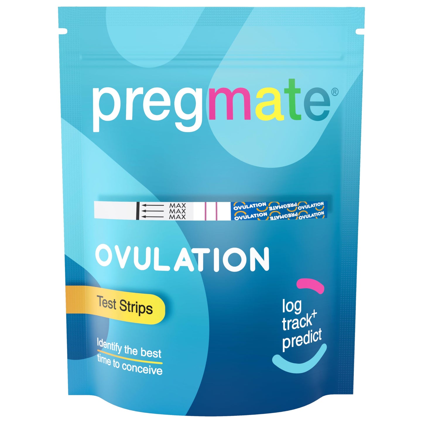 Pregmate Ovulation Test Strips (25 Count) – Accurate LH Surge Detection