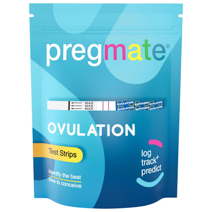 Pregmate Ovulation Test Strips (25 Count) – Accurate LH Surge Detection
