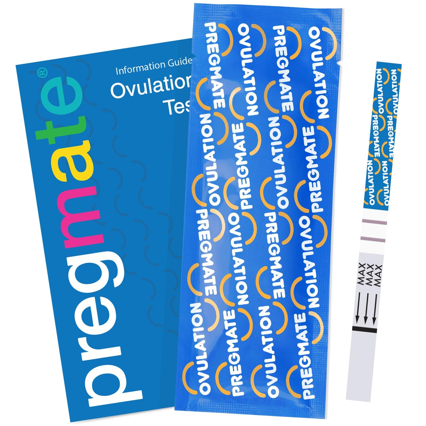Pregmate Ovulation Test Strips (60 Count) – LH Surge Detection & Fertility