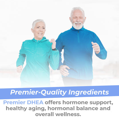 Premier DHEA 25mg for Men & Women – 60 Vegan Capsules | Premier Research Labs