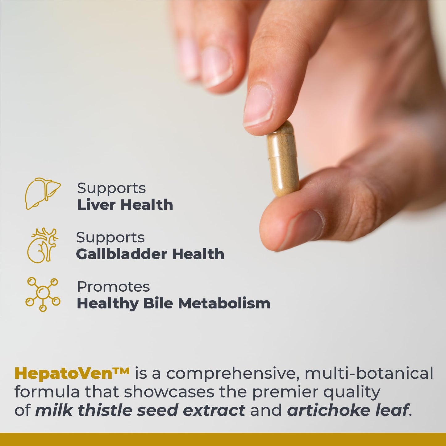 HepatoVen by Premier Research Labs - Milk Thistle Liver Support | 60 Veg Capsules