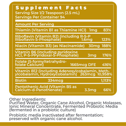 Premier Research Labs Max B-ND – Liquid Vitamin B Complex Sublingual Drops (8 oz)